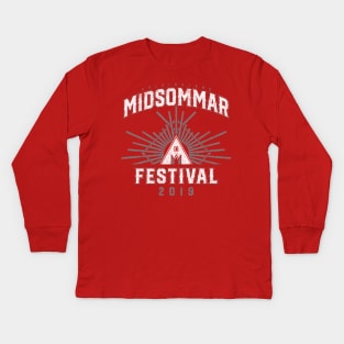 Halsingland Midsommar Festival Kids Long Sleeve T-Shirt